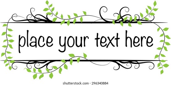 calligraphic design elements and page decoration