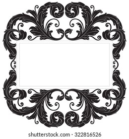 Calligraphic design elements: page decoration, Premium Quality and Satisfaction Guarantee Label, antique and baroque frames. Black and wight graphic style, Bohemian.
