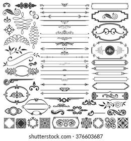 Calligraphic Design Elements And Page Decoration