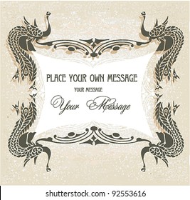 Calligraphic design elements and page decoration.