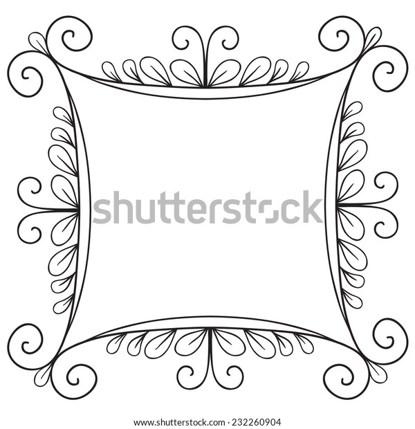 Calligraphic design elements and page\
decoration. Page decor elements for calligraphy\
design