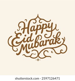Calligraphic design that says selamat hari raya. in English is "Happy Holidays". vector