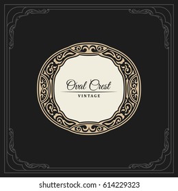 Calligraphic Elegant Ornament Frame Lines. Restaurant menu. Luxury vintage ornate greeting card with typographic design. Retro invitations and royal certificates. Vector Flourishes illustration