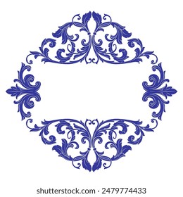 Calligraphic Filigree Flourish Divider swirl. Vintage Ornament. Border ornament. Suitable for wedding invitation cards