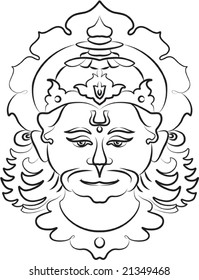 340 Monkey hanuman ape hindu Images, Stock Photos & Vectors | Shutterstock