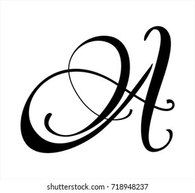 Calligraphic Letters Images, Stock Photos & Vectors | Shutterstock