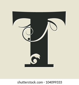 Letter T Calligraphy High Res Stock Images Shutterstock