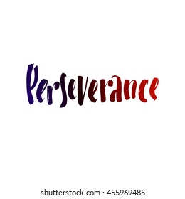 Calligraphic Motivation Quote Poster. Pen Stroke Font. Motivate Yourself. Hand drawn motivational quote. Modern brush pen lettering. Perseverance