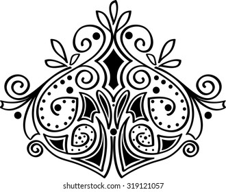 Calligraphic ornament