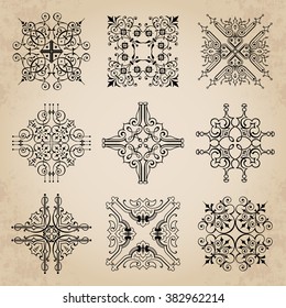 Calligraphic ornaments