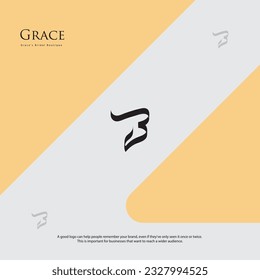 Calligraphic Style Business Ideas, Name and Symbol Original Concepts