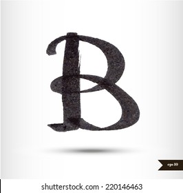 2,358 Calligraphy Letter B Script Font Images, Stock Photos & Vectors ...