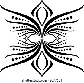 Calligraphical figures created for registration of pages, books, diplomas.