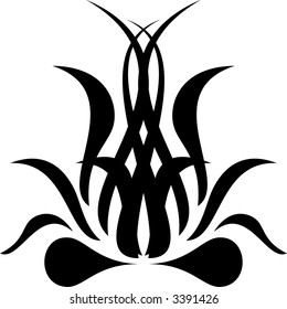 Calligraphical figures created for registration of pages, books, diplomas.