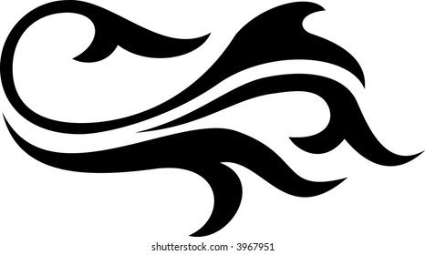 Calligraphical figures created for registration of pages, books, diplomas