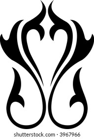 Calligraphical figures created for registration of pages, books, diplomas
