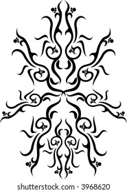 Calligraphical figures created for registration of pages, books, diplomas.