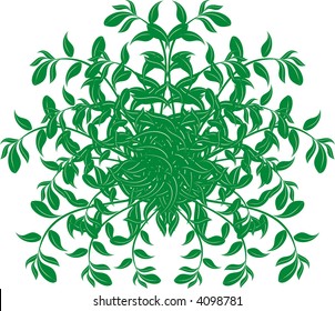 Calligraphical figures created for registration of pages, books, diplomas.