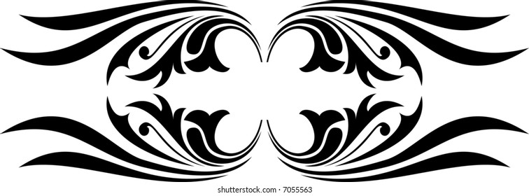 calligraphical figures created for registration of pages, books, diplomas.