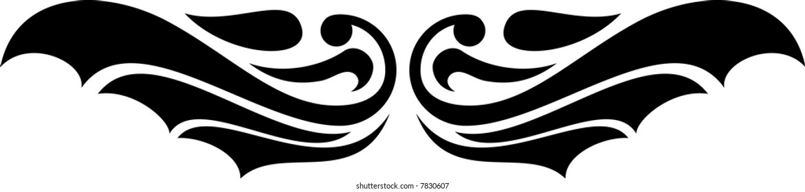 calligraphical figures created for registration of pages, books, diplomas.