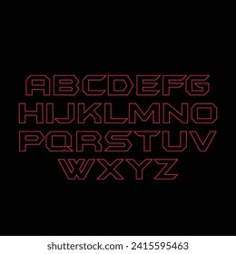 calligraphy alphabet capital lettering a to z font family