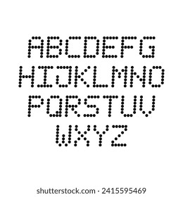 calligraphy alphabet capital lettering a to z font family