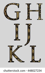 The Calligraphy With the ancient pattern on the inside. A beautiful and elegant Adapted to engage the text is beautiful and perfect.
