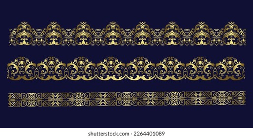 Calligraphy art pattern design eps vector designs.