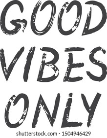 calligraphy brush words. Vector design illustration 