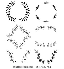 The calligraphy can be intertwined with the plant illustrations—words may wrap around vines or emerge from within flowers. This creates a sense of unity between the written word and the natural imager