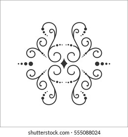 Calligraphy design elements