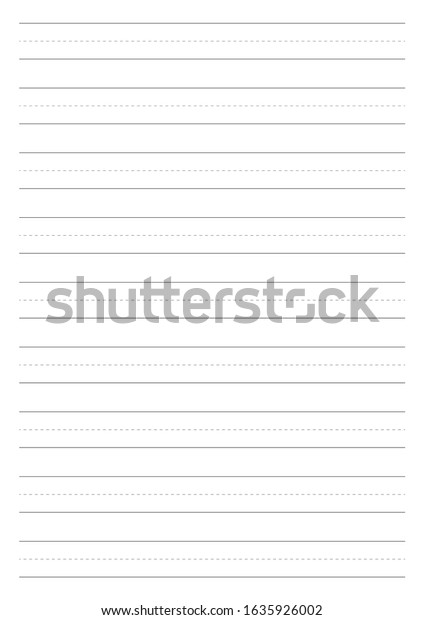 Calligraphy Drill Calligraphy Paper Printable Calligraphy Stock Vector ...
