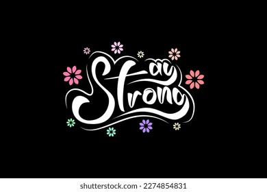 Calligraphy graphic design for t shirt and prints