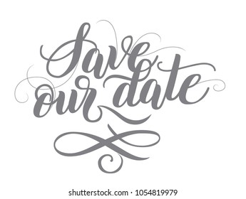 Calligraphy. Hand drawn lettering.
