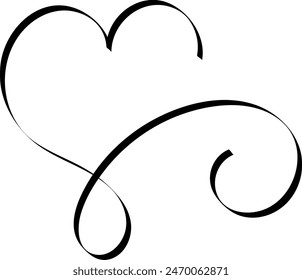 Ilustración vectorial de iconos de corazón