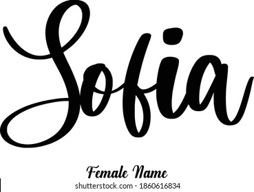 Name Sofia Stock Vectors Images Vector Art Shutterstock