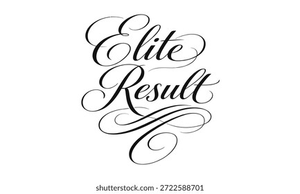 projeto de vetor de citação de caligrafia para apreciação e mensagens de congratulações. Perfeito para cartazes, banners, saudações, promoções de marketing