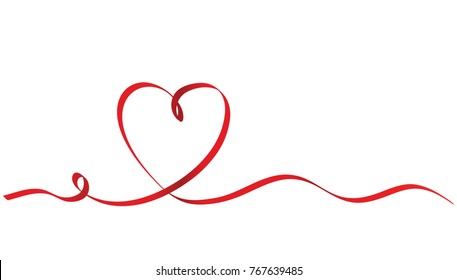 Heart Ribbon Vector Art, Icons, and Graphics for Free Download