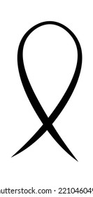 Calligraphy Swirl Decorative Design Element
