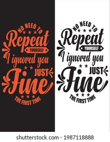 Calligraphy Typography T Shirt Design Template