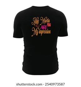 Calligraphy vector t shirt design