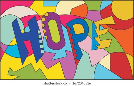 Hope Graffiti Hd Stock Images Shutterstock