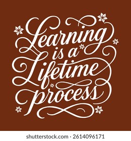 Calligrphy success quotes for teashirts 