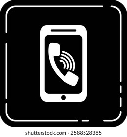 Calling Call Button Icon Set