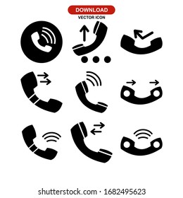 calling icon or logo isolated sign symbol vector illustration - Collection of high quality black style vector icons
