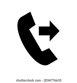 icono de llamada o logotipo símbolo de signo aislado ilustración vectorial de alta calidad estilo negro iconos vectoriales
