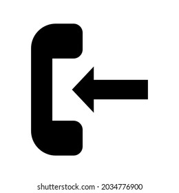 calling icon or logo isolated sign symbol vector illustration - high quality black style vector icons
