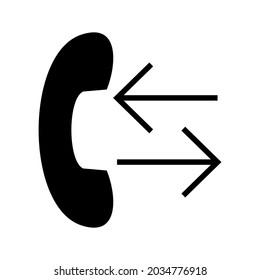 calling icon or logo isolated sign symbol vector illustration - high quality black style vector icons
