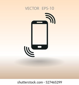 icono de llamada. ilustración vectorial