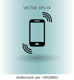 calling icon. vector illustration